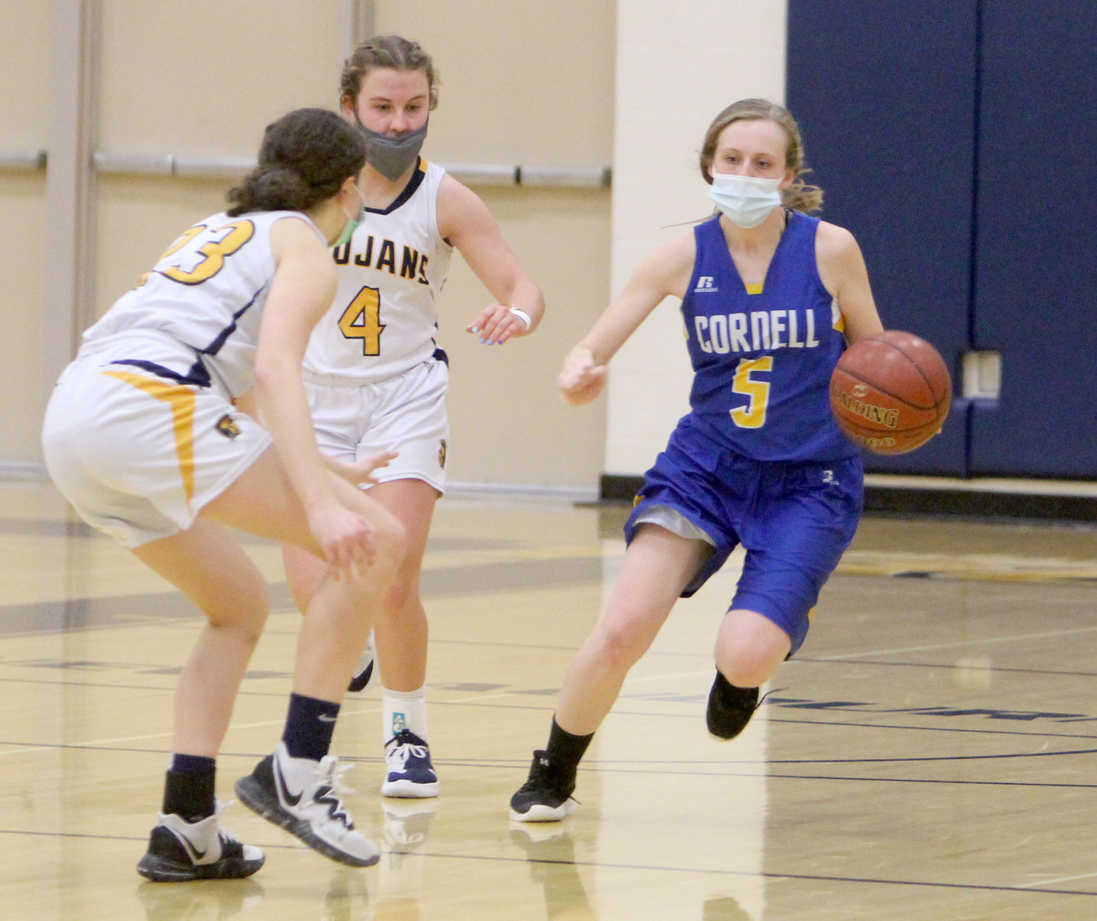 Cornell at New Auburn girls basketball 1-15-21
